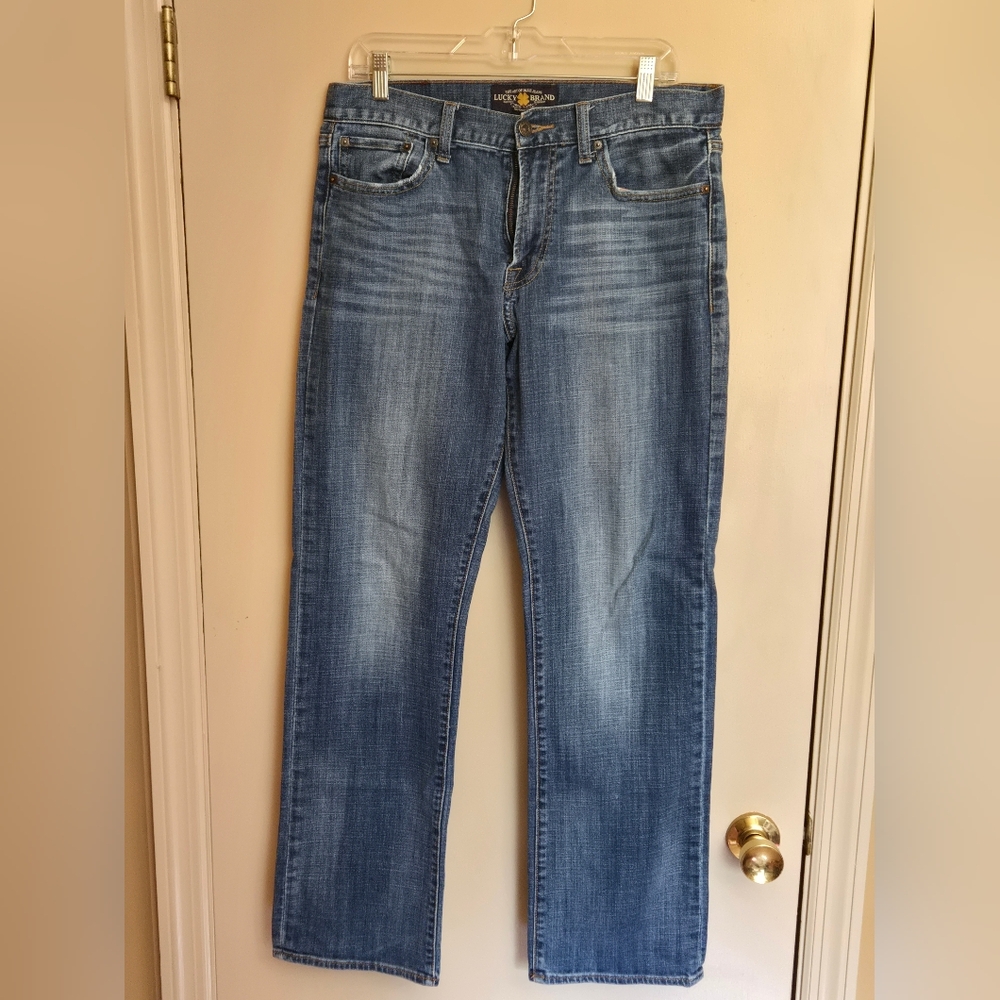 Lucky Brand Men's Straight Leg Jeans Size 33x34